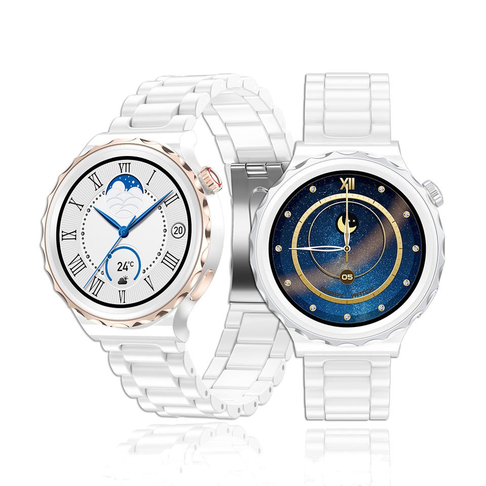 Fashion D3 Pro 1.32 Inch Full Screen Touch reloj Fashion round 2022 model new smart watch for girls