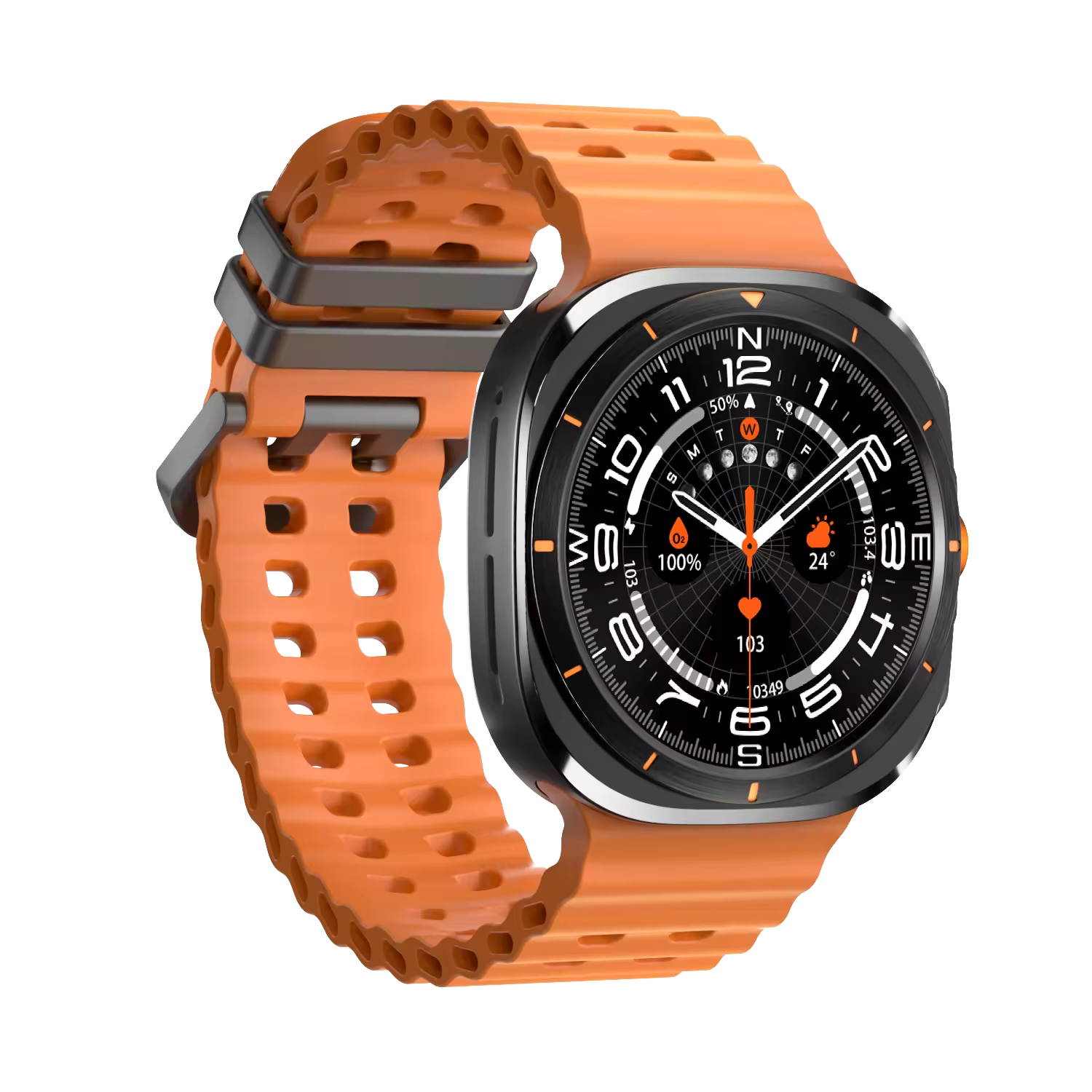 High Quality Fashion W7 Smart Watch Ultra Amoled 466*466 HD Resolution Sport Fitness Tracker Bracelet Watch for Galaxy