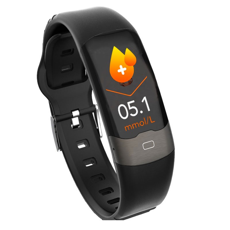 Spovan Waterproof ECG PPG HRV SPO2 Temperature Smart Watch Bracelet Health Tracker Blood Pressure Oxygen Smart Band