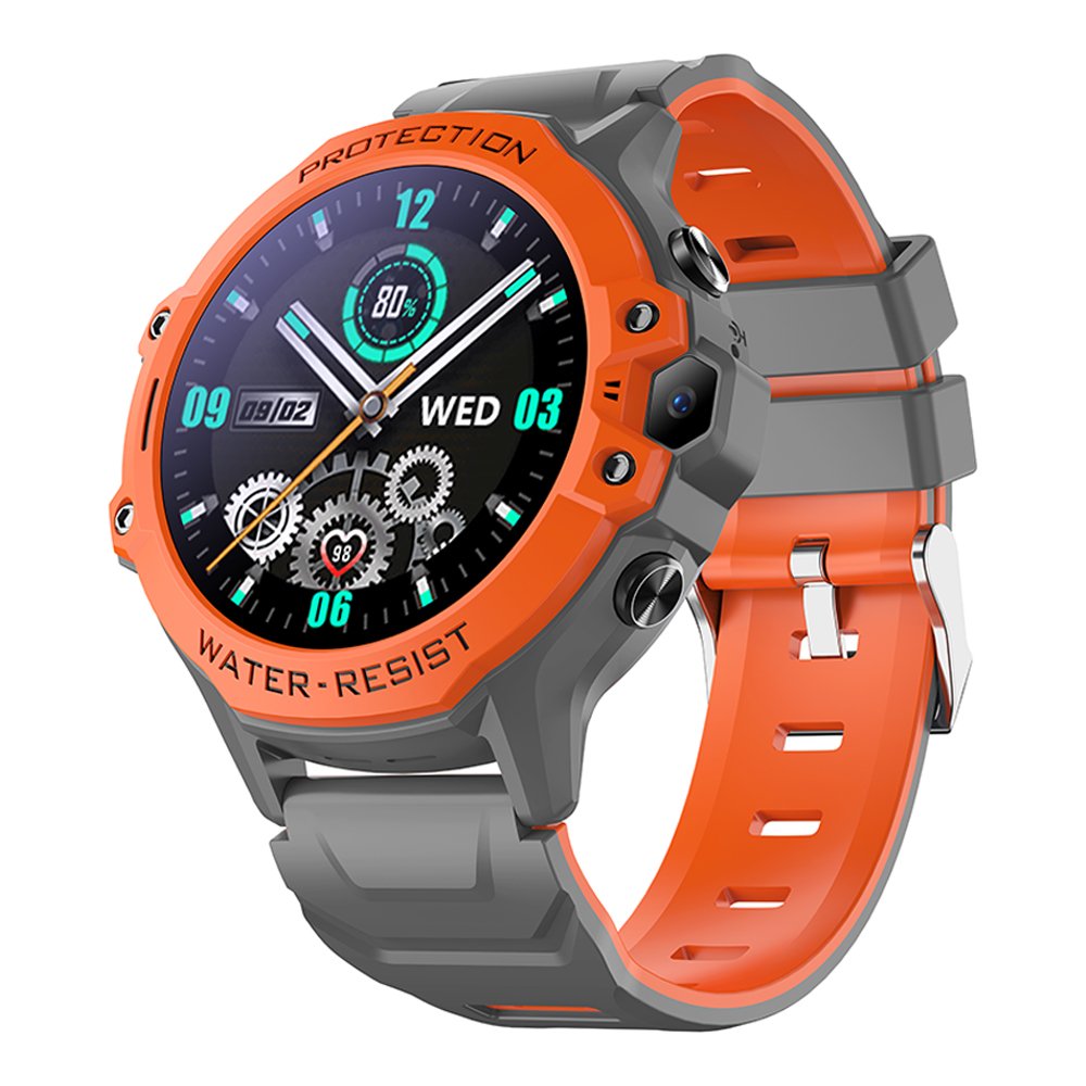 2024 K55X kids 4G watch 1.28Inch Video Chat 700mAh Battery Waterproof WIFI GPS SOS Function Kids Smart Watch