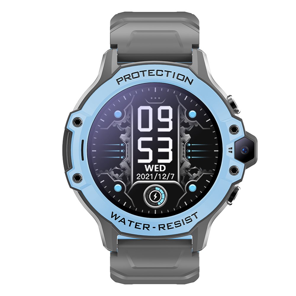 2024 K55X kids 4G watch 1.28Inch Video Chat 700mAh Battery Waterproof WIFI GPS SOS Function Kids Smart Watch