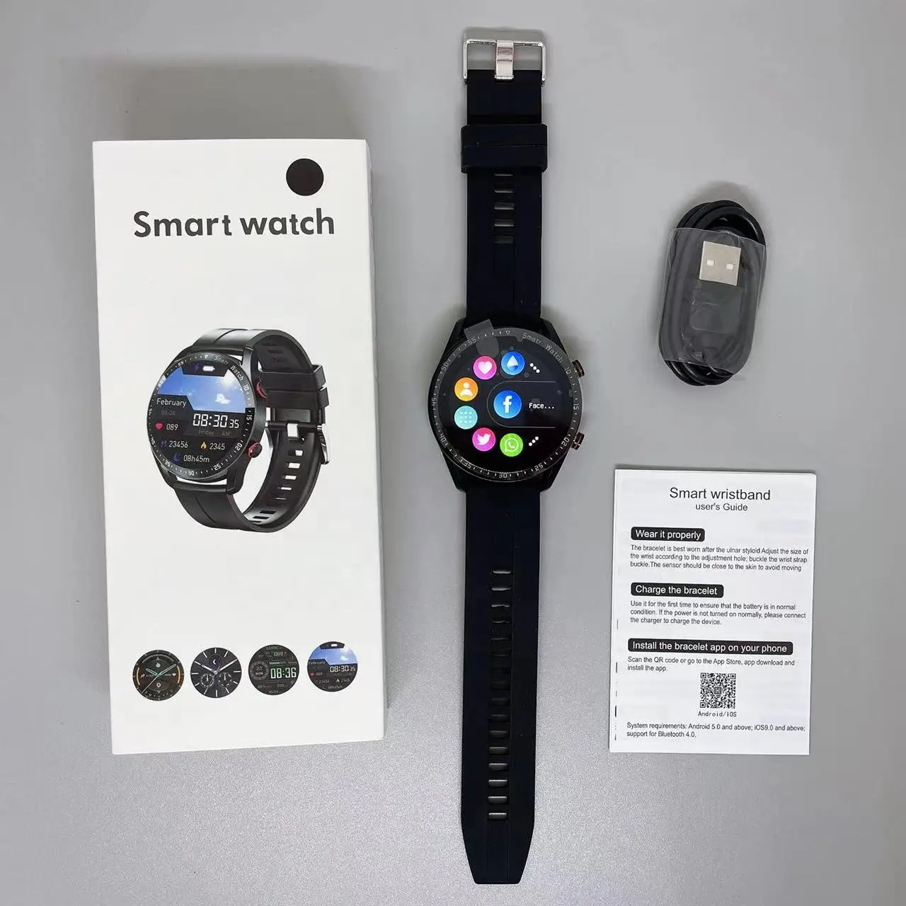 HW20 Smart Watch Men ECG+PPG Smartwatch Waterproof BT Call Heart Rate Monitoring Message Reminder Sports Watch Men