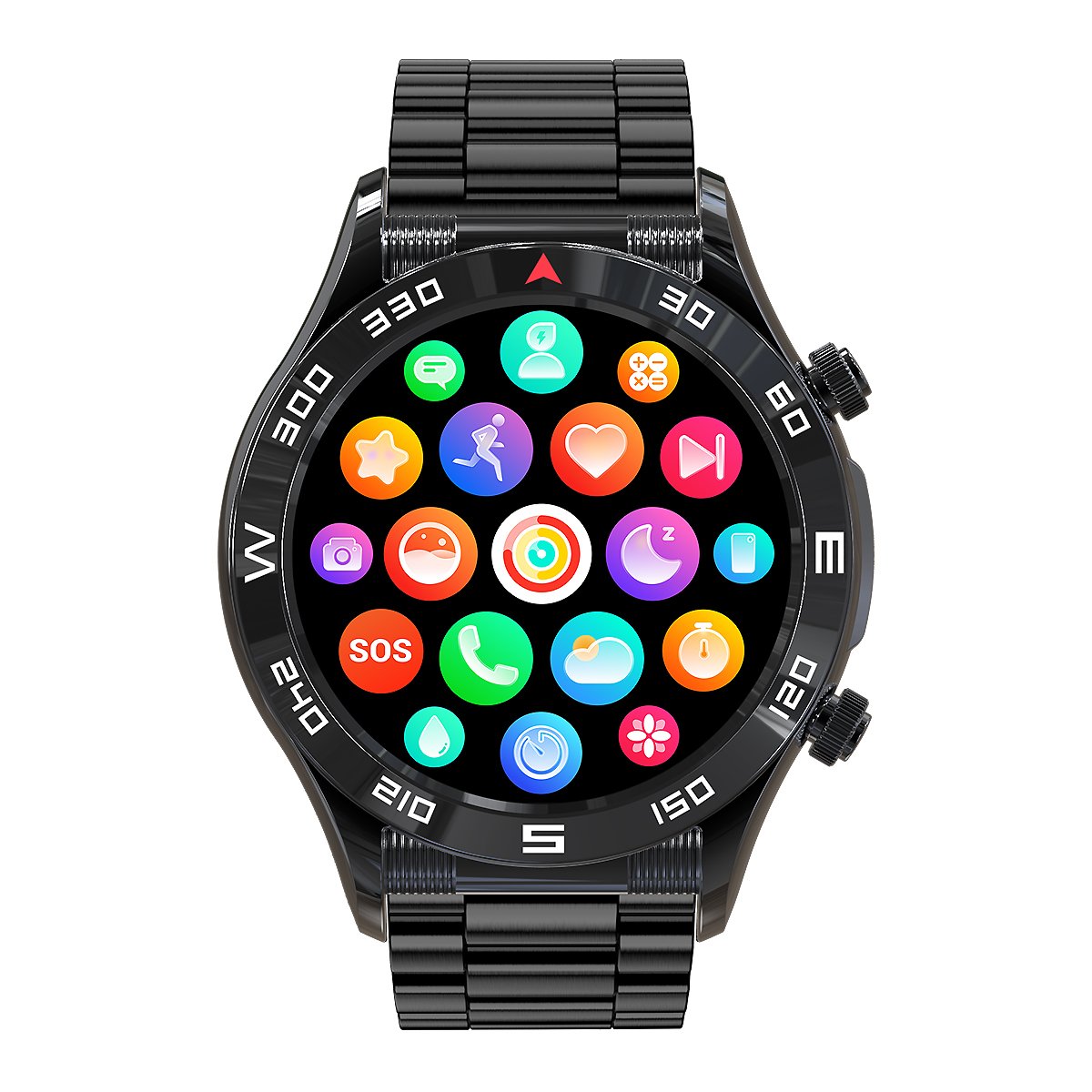 2023 New E18U smart watch for men tracker HD 360*360 touch display ip68 waterproof smart watch with fashion smart watches