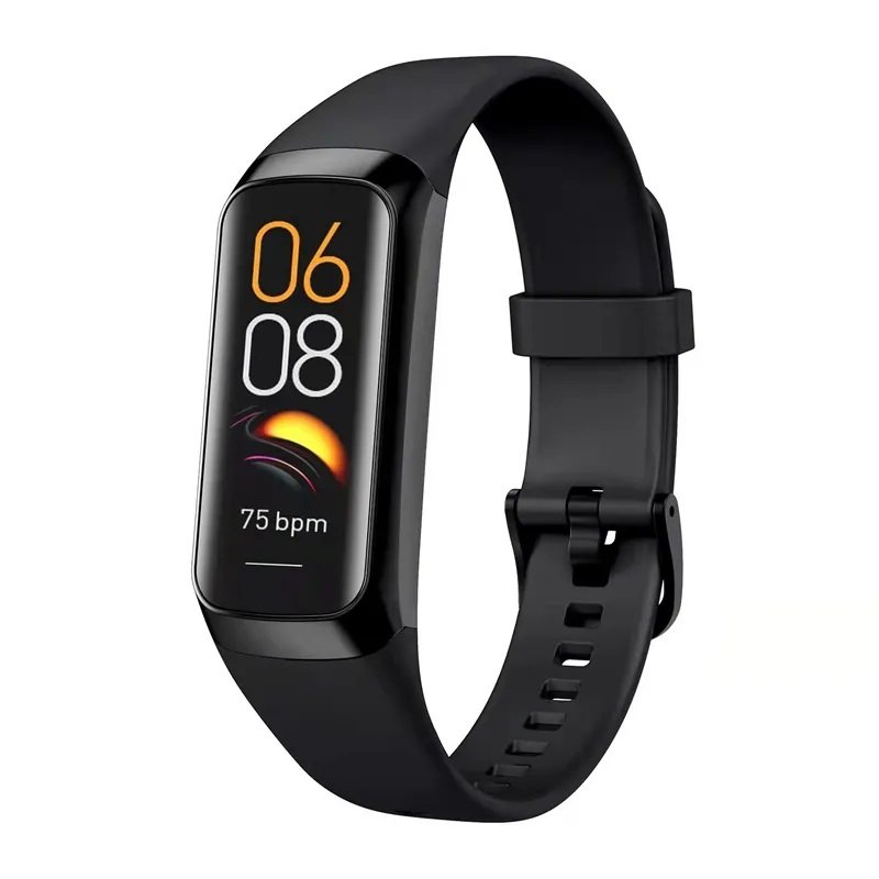 2023 Hot Selling Smart Band Blood Pressure Body Temperature C60 Fitness Tracker Heart Rate Amoled Smart Watch