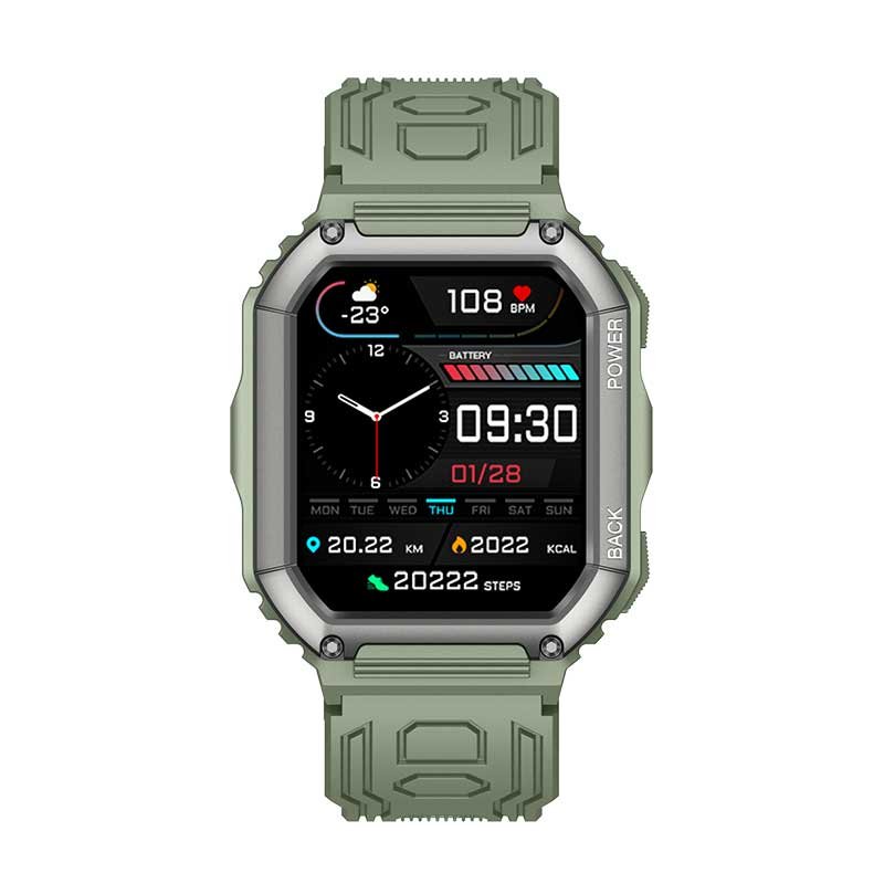 Outdoor With Dafit App Smart Watch GPS Sports Modes 1.8 IPS HD Big Screen 320mah KR06 Smartwatches