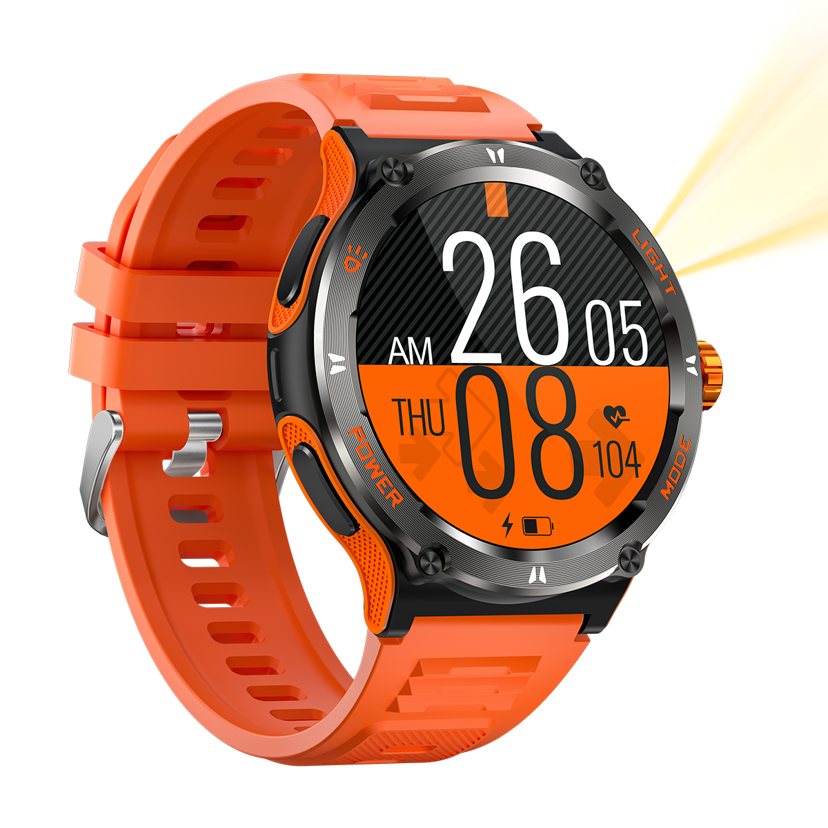 New KT76 Sport Smart Watch 25 Days Battery Life IP68 Waterproof Quality Guarantee Health Smartwatch For Men