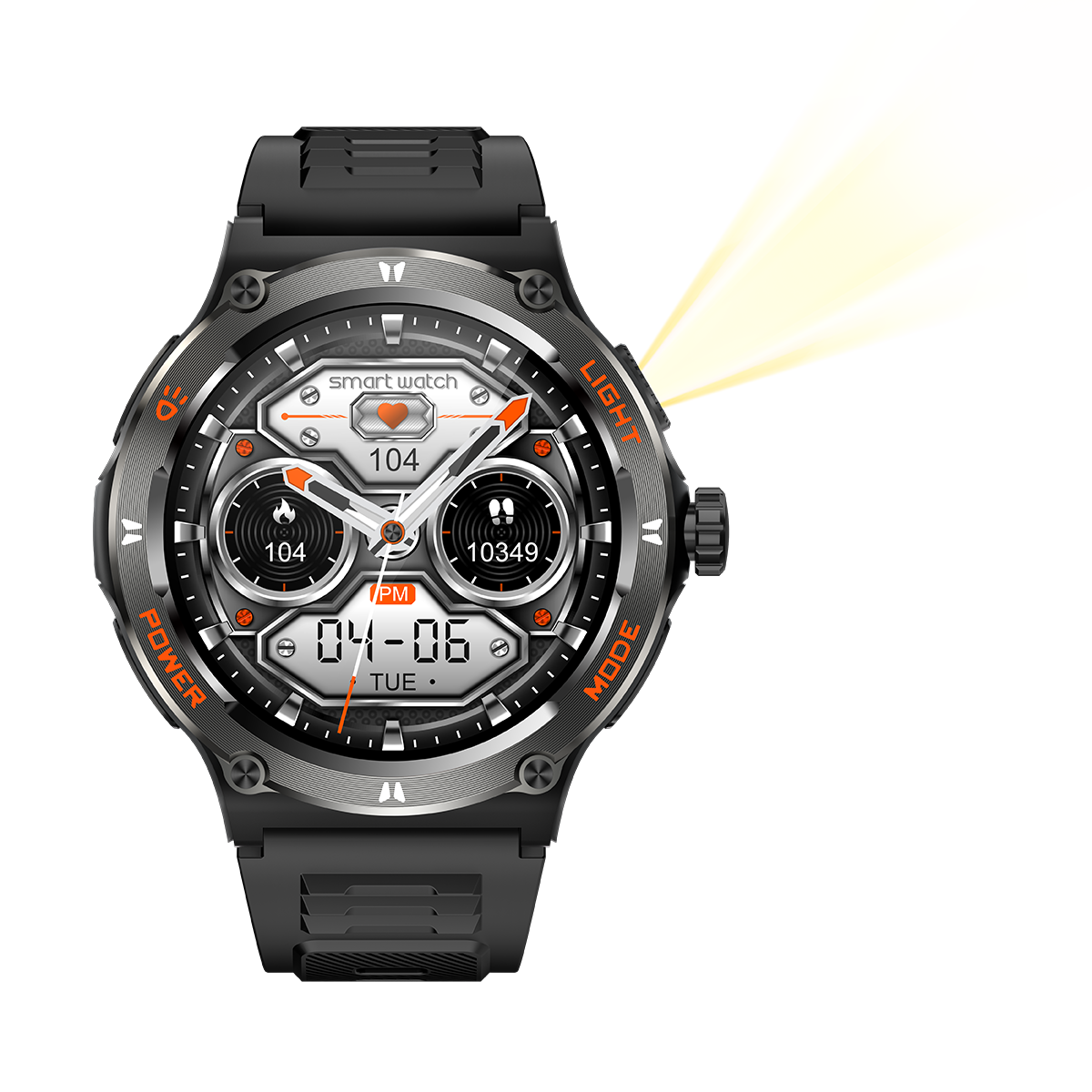 New KT76 Sport Smart Watch 25 Days Battery Life IP68 Waterproof Quality Guarantee Health Smartwatch For Men