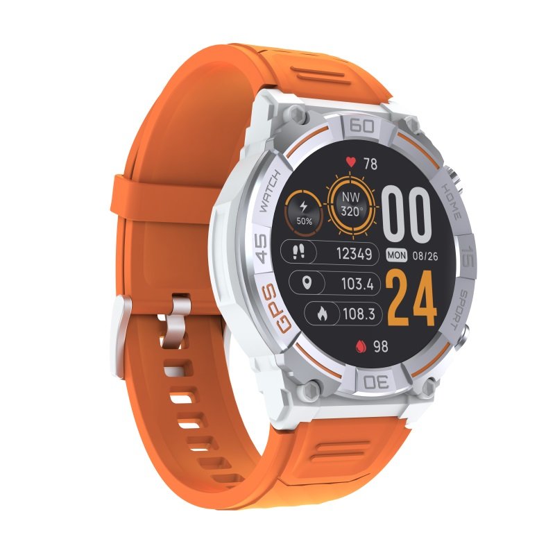 2023 NEW Adult Android Reloj Smartwatch OEM IP68 Waterproof Men Heart Rate Monitor Sport Hiking Fitness Tracker GPS Smart Watch