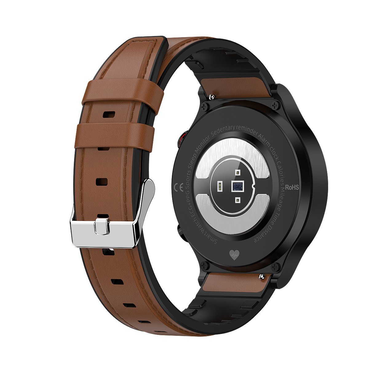 New E88 Smart Watch Wireless Charging Body Temperature ECG smartwatch Blood Pressure Blood Oxygen Heart Rate Monitoring watch