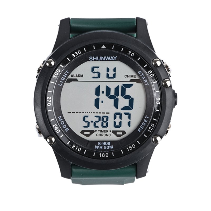 New Listing digital sport watch waterproof stainless smart watches men