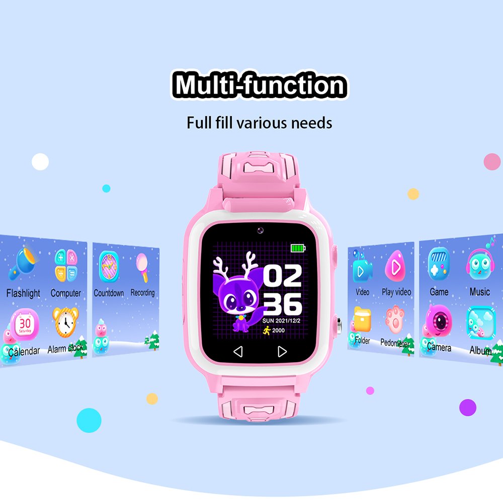 2022 Smart watch with games Y8x 1.4inch IPS touch screen gaming smart watch with cameras 25 puzzle games for kids multi-language