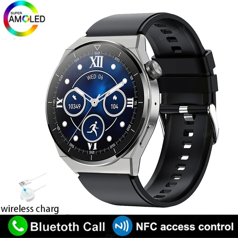 GT3 Pro Smart Watch reloj inteligente montre Men 390*390 HD Screen relogio Heart Rate Bluetooth Calls IP67 Waterproof