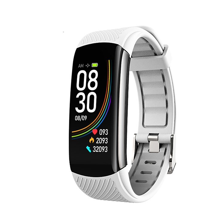 Body temperature smart bracelet smart watch with 0.96Inch Display Ladies Watches Women Call Messages Reminder