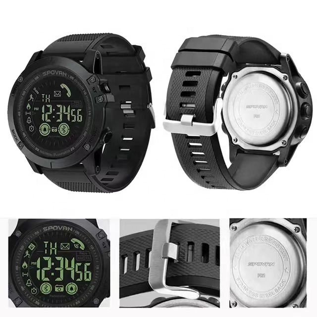 2024 relojes inteligentes Spovan Sport Smart Watch watches spovan pr1 PR1-2 reloj para hombre mujer IP68 Waterproof for Exercise