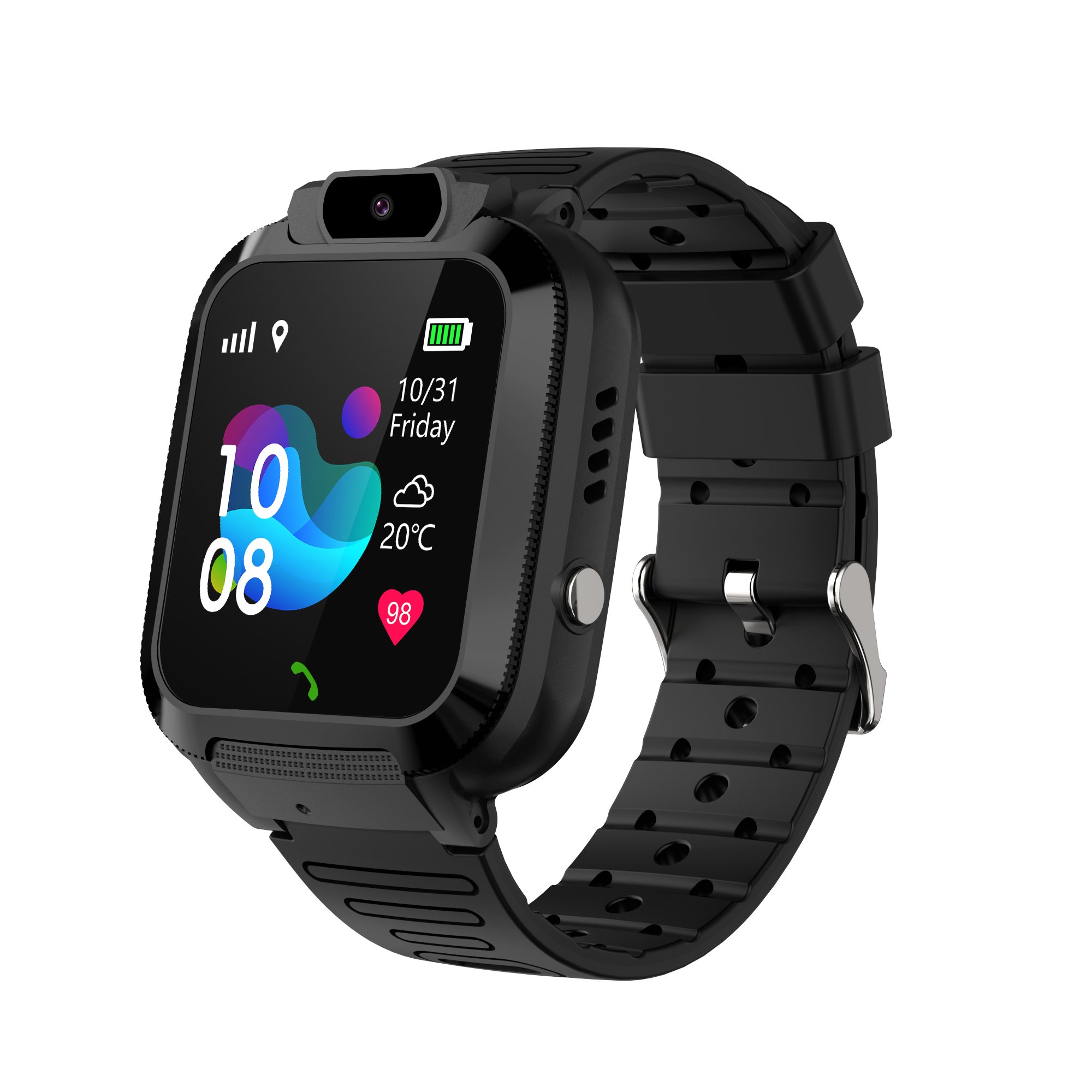 Q16S Kids Smart Watch 2G 1.44inch Colorful LBS SIM Card Calling Watch SOS Boys Girls Waterproof Android Watch 2023