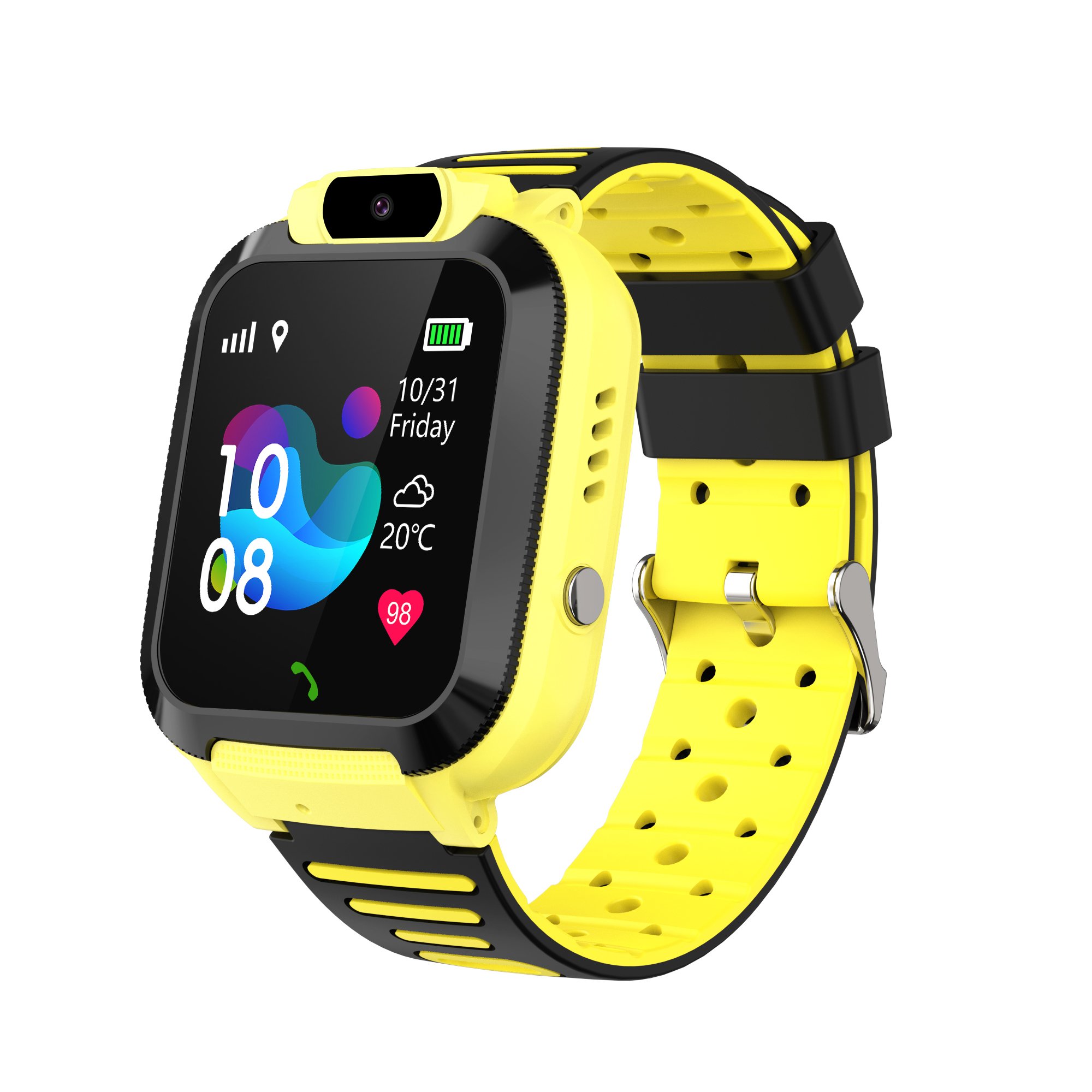 Q16S Kids Smart Watch 2G 1.44inch Colorful LBS SIM Card Calling Watch SOS Boys Girls Waterproof Android Watch 2023