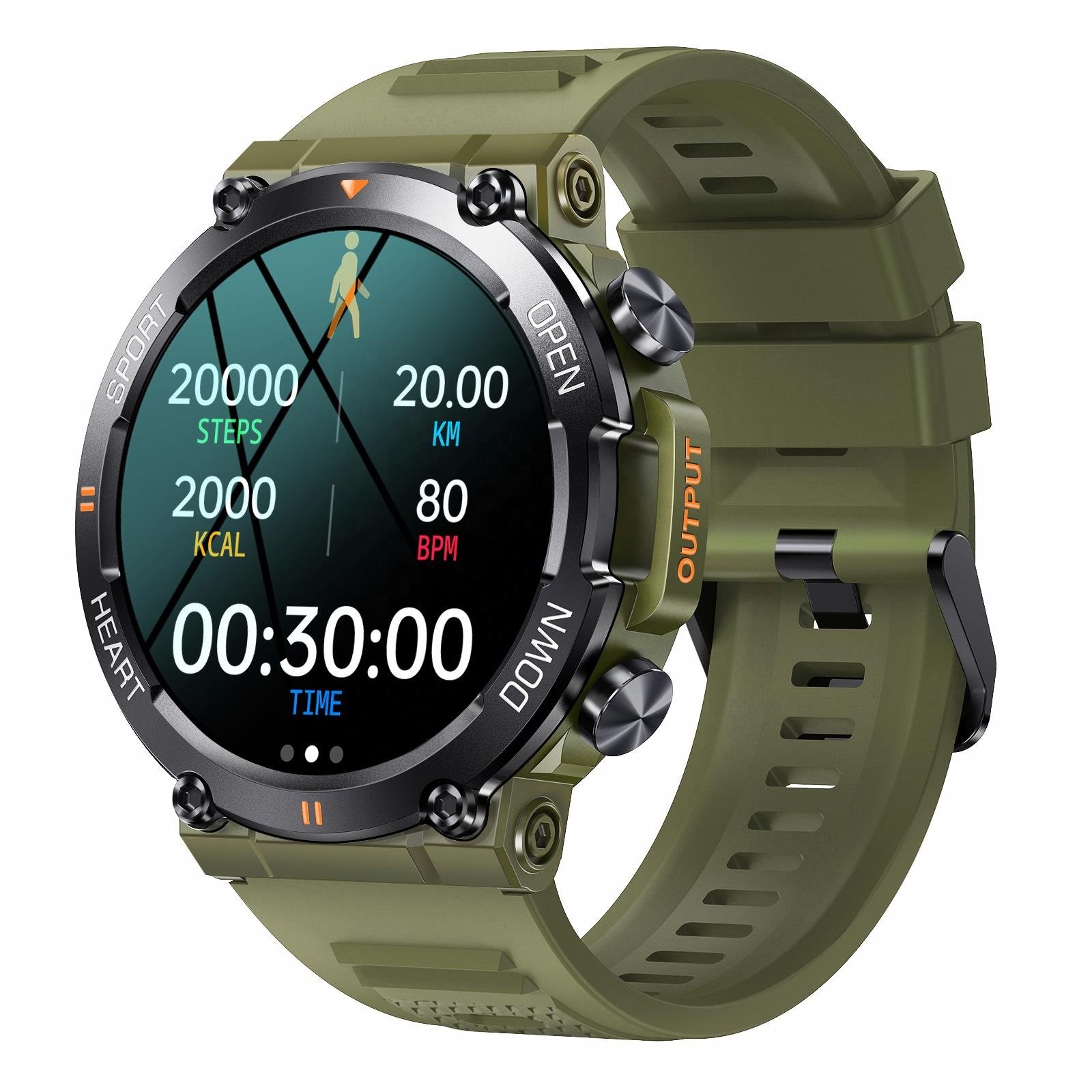 Round sports smart watch K56 pro for men with 1.39 inch HD screen customize watch dial BT call smartwatch PK K22