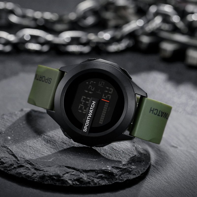 2024 50M Waterproof Watch With Outdoor Luminous Effect And Tech Fashion Sports Smart Watch For Men Women
