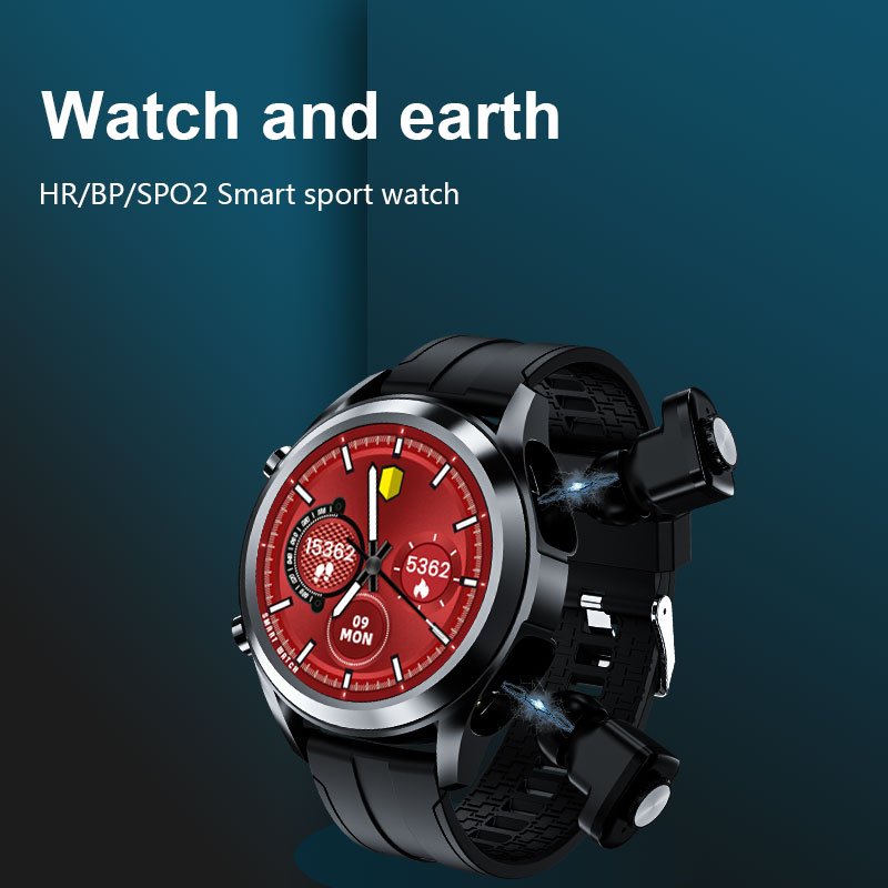 New Trend smart watch with earbuds earphone and earphone watch smart bracelet