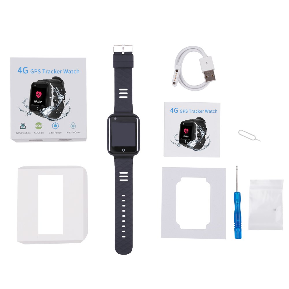WIFI Waterproof IP67 Children Touch Screen Smart Watch Mobile Sport Running Kids GPS Smart Watch Older Anti-Lost Smart Watch