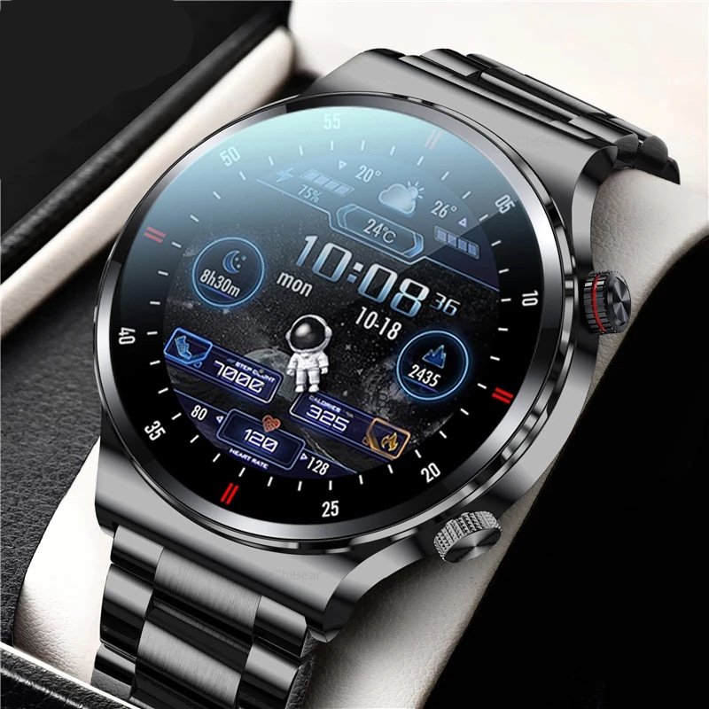 2024 NFC New High Quality QW33 Smart Watch for Men Sports Fitness Watches For Android ios Smartwatch
