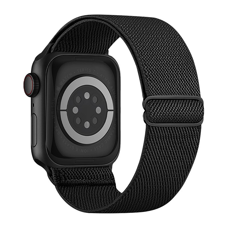 Colorful 2024 Fabric Nylon Smart Watch Band for Apple Watch Series Ultra 9 8 7 6 5 Elastic Watch Strap