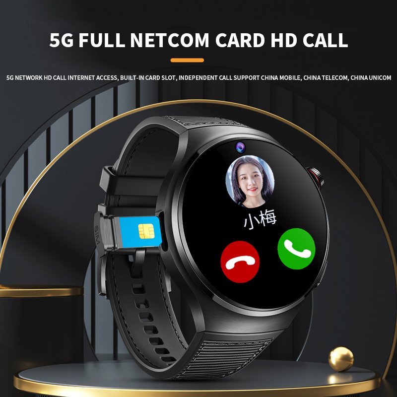 New Phone Call Camera 4G lte Smartwatch Manufacturer Men GPS Android Sim Card 4G Watch Waterproof World Time Smart Watch 2024