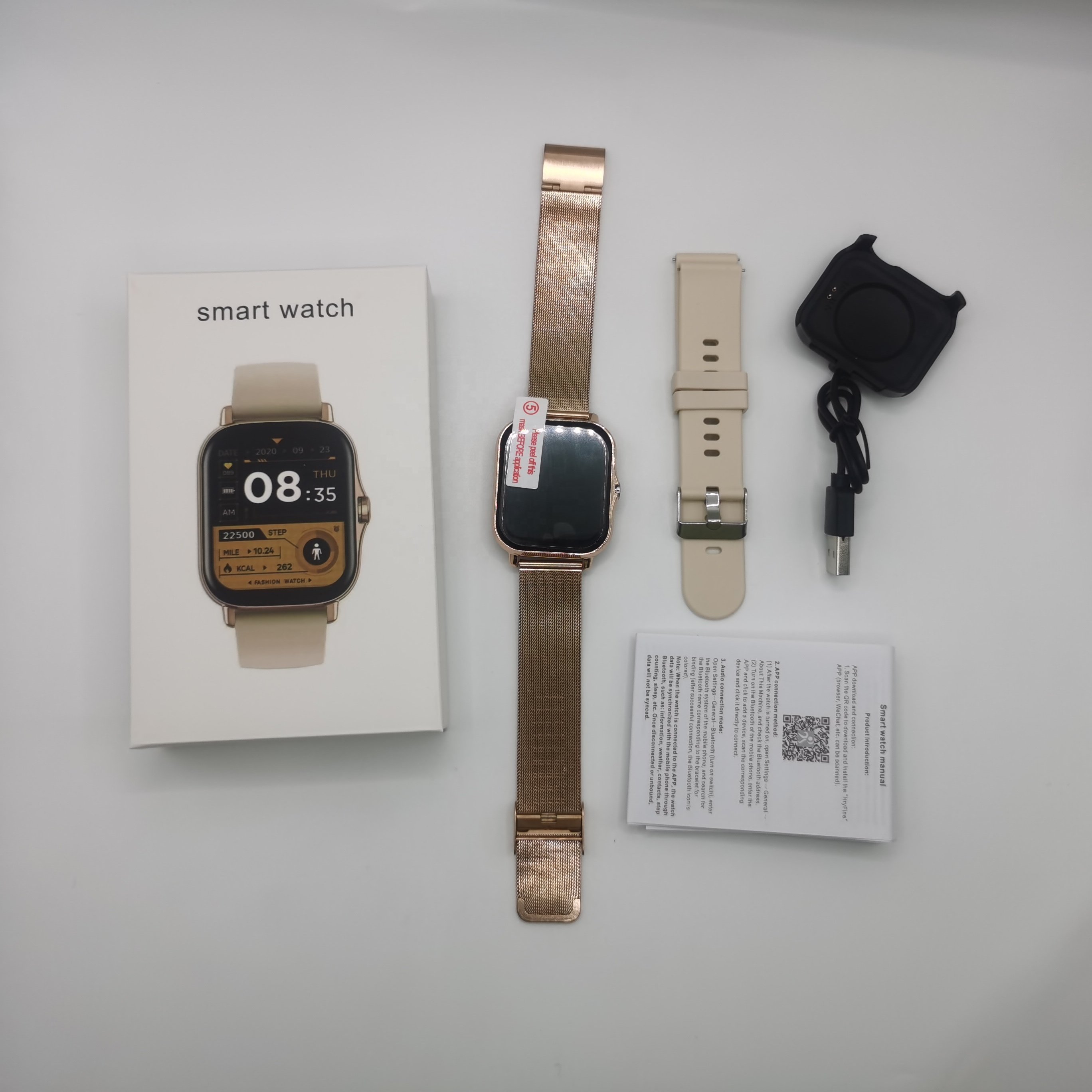 2024 Hot Selling Y13 Smart Watch Fitness Waterproof BT Smartwatch H13 GT20 Big Screen Men Manufacturer Custom Reloj Inteligente