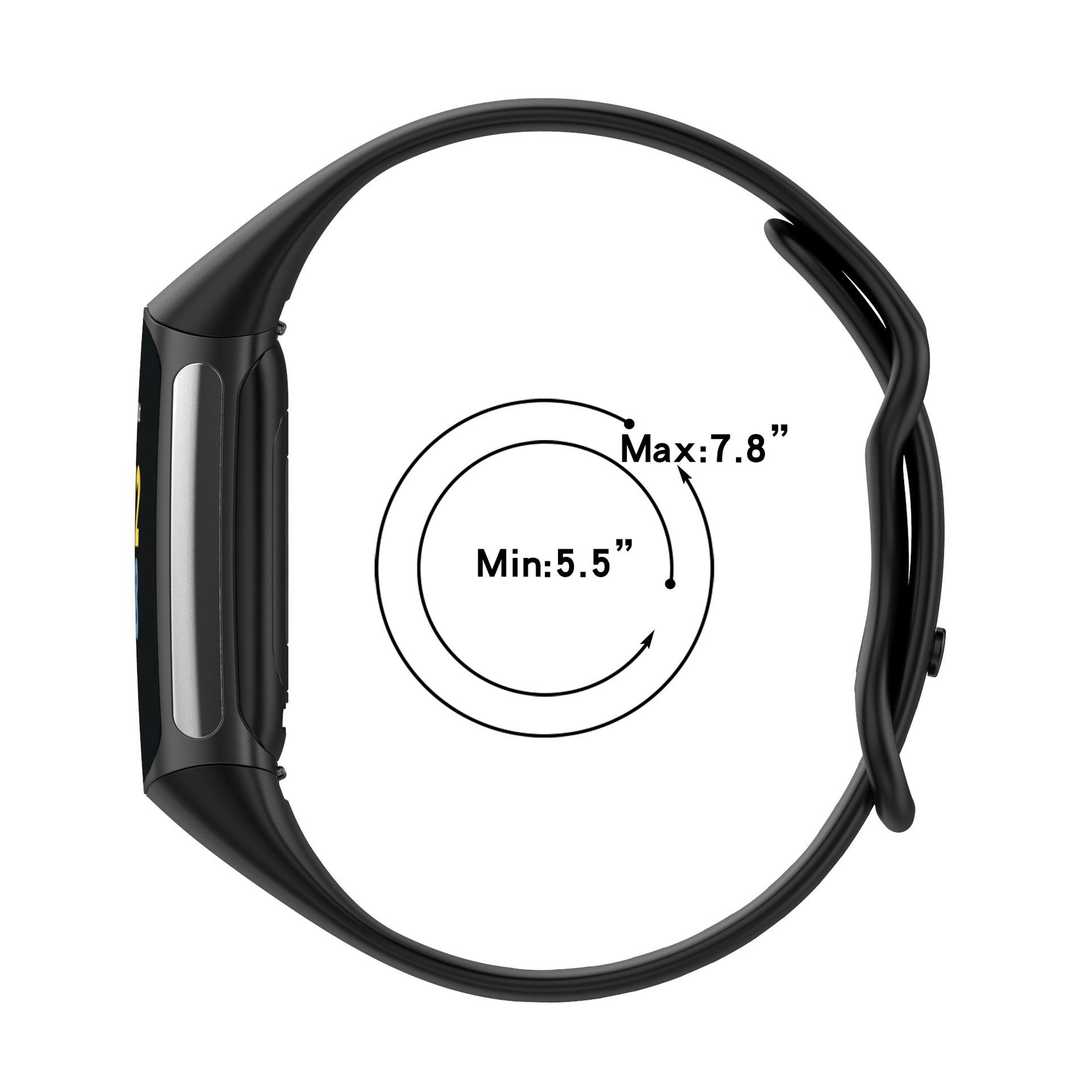 Factory charge 5 Sport Silicone TPU smart Watch Band Straps rubber For fitbit watchbands men women