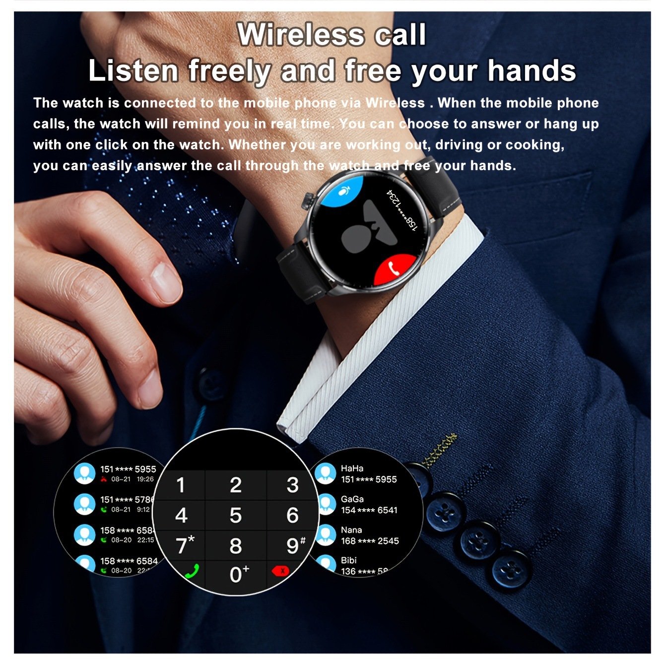 M13 Smart Watch GT4PRO NFC Smart Watch GPS Compass Outdoor Sports Smart Watch With 1.6inch HD Screen