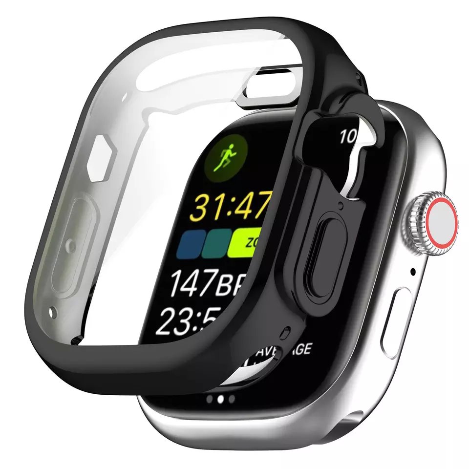 TPU Electroplated All-inclusive smart watch series 8 Protective Case For Apple Watch 8 49mm Protector Watch Case