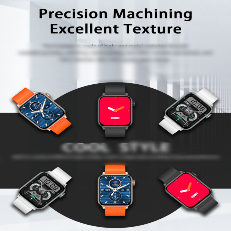 smart watch 2024 T93 1.83 inch health monitor multi-locomotion mode weather montre intelligente pour homme