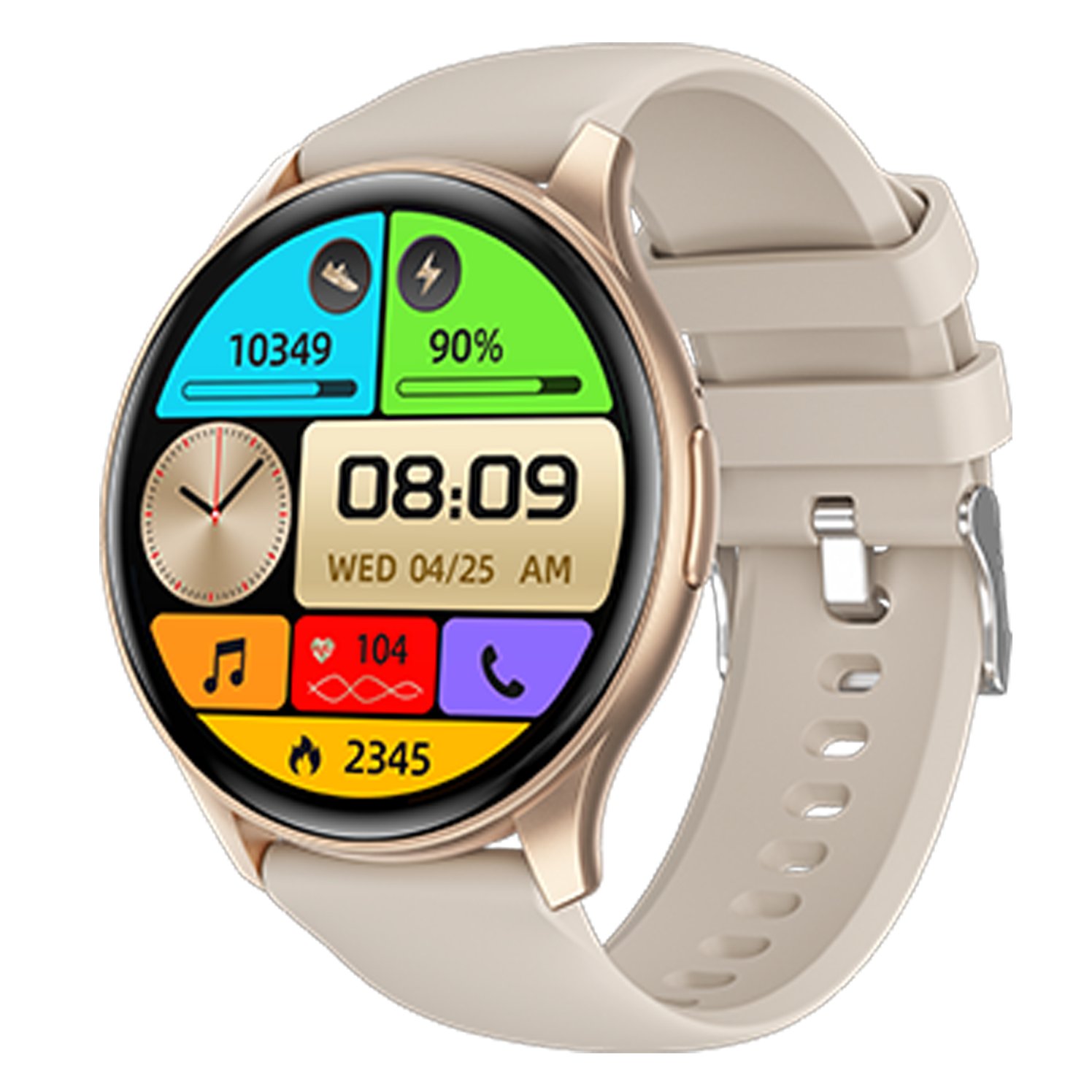 newest smart watch ZW60 1.43 inch TFT Touch Screen color Android Smart Watch With Heart Rate