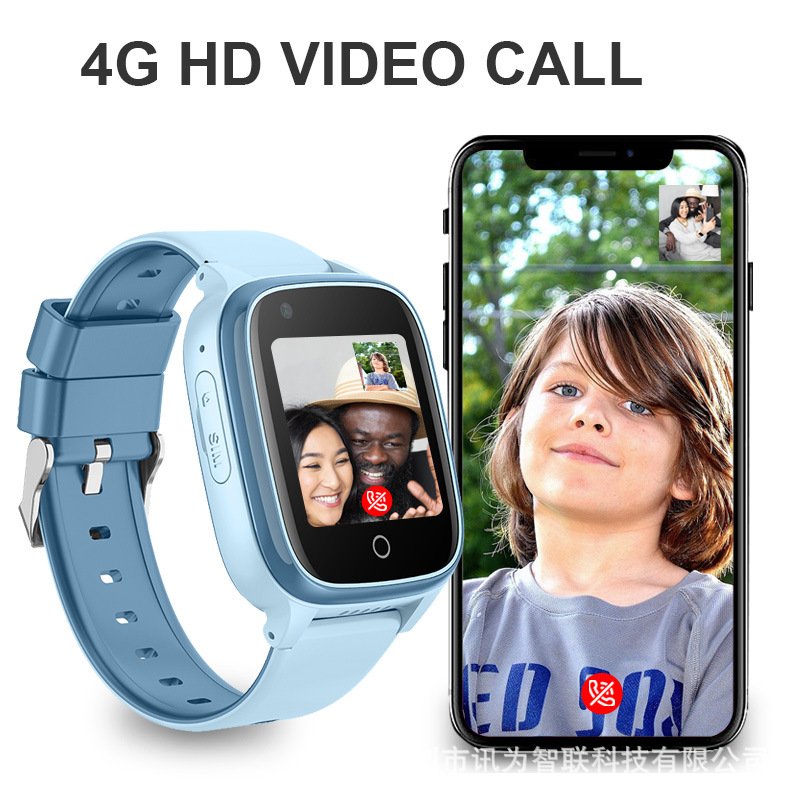 4G Kids Smart Watch 1.52Inch Video Call HD Camera GPS tracker WIFI LBS SOS Waterproof Children's Smartwatch for girls
