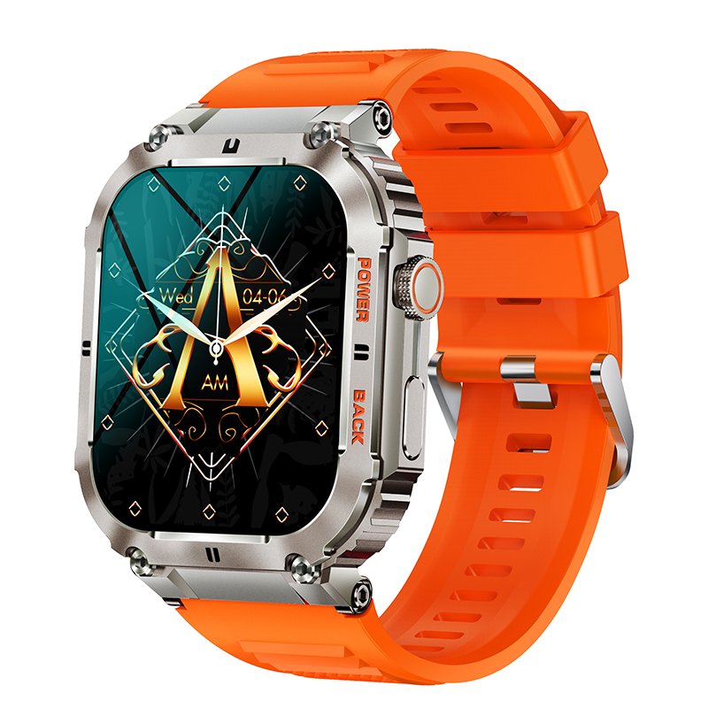 2024 K57 PRO Hot sales Long standby 400 m Ah smartwatch 1.96 inch full touch screen fitness BT calling smart watches