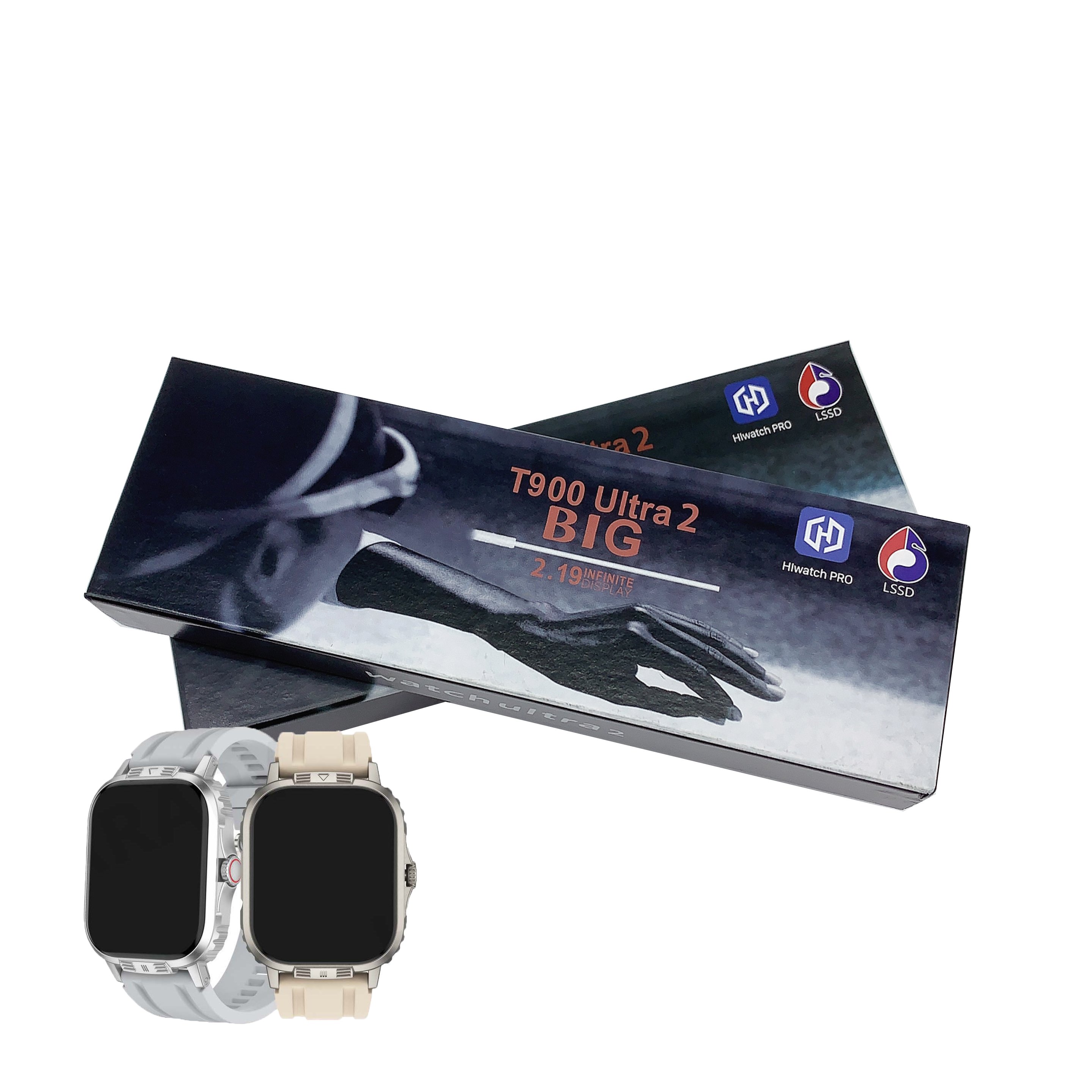 2024 New Fashion T900 ultra2 smart watch 2.19 inch BIG Fitness Tracker reloj T900ultra2 smartwatch T800 T10 ultra 2 S10 series 9