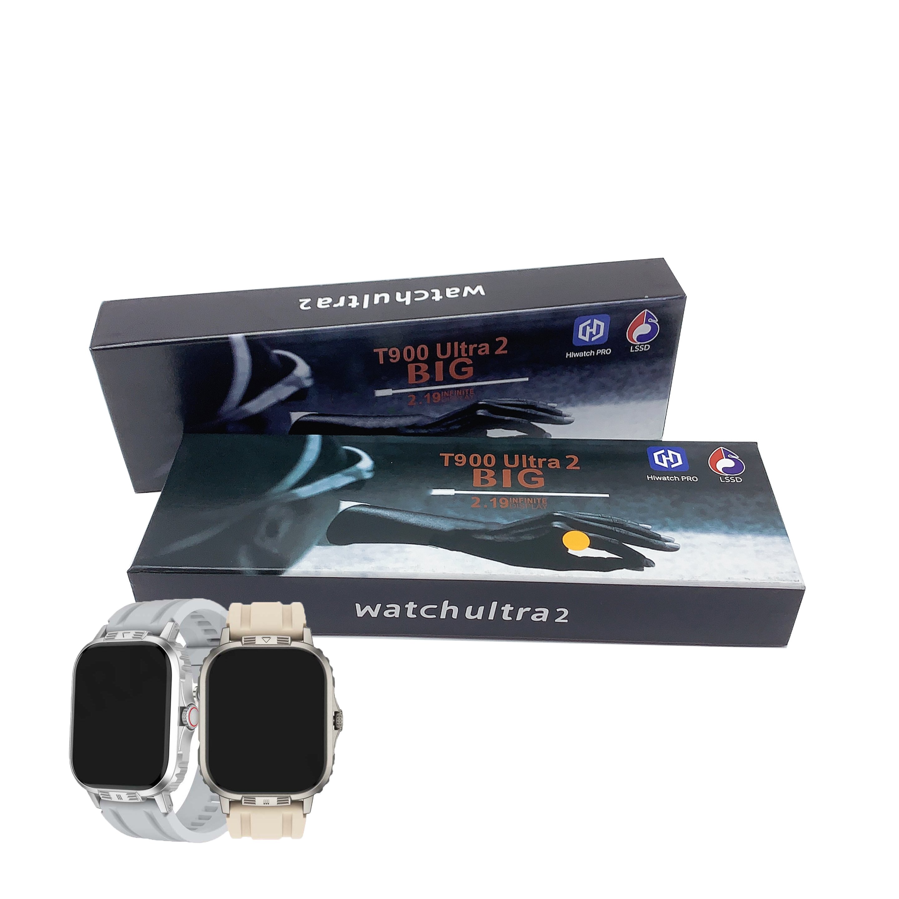 2024 New Fashion T900 ultra2 smart watch 2.19 inch BIG Fitness Tracker reloj T900ultra2 smartwatch T800 T10 ultra 2 S10 series 9
