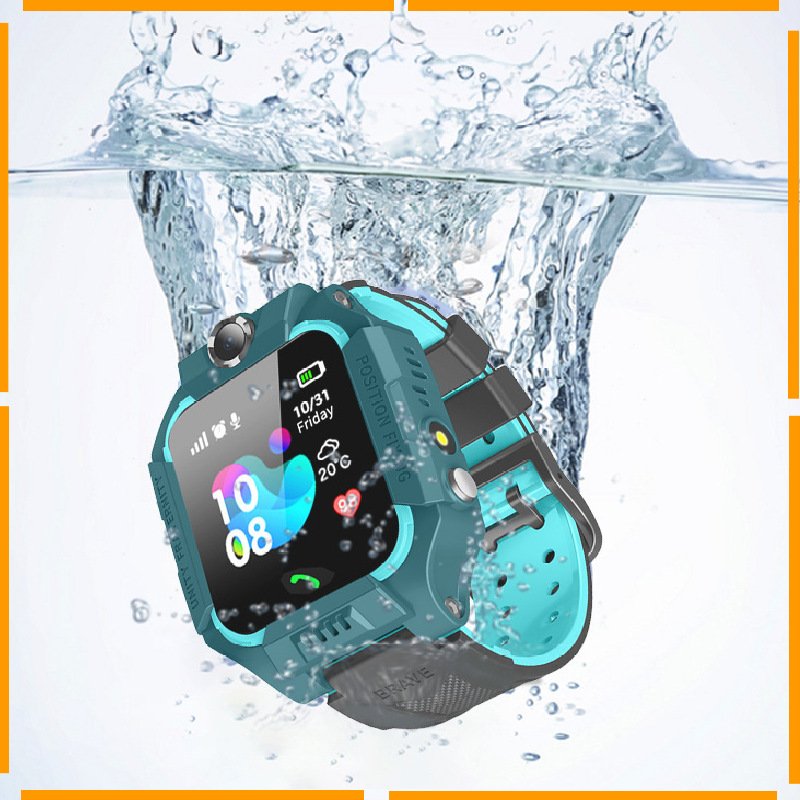 Q19 Kids Smart Watch with Flip Design Dual Camera LBS Location SOS Help 2020 Cheap Child Smart Watch