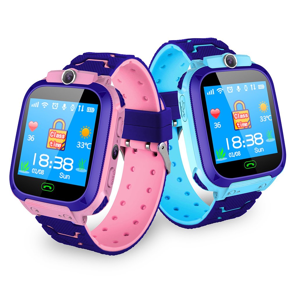 Cheapest children's watches 8 years old boys sim card phone kids children q12 smart watch