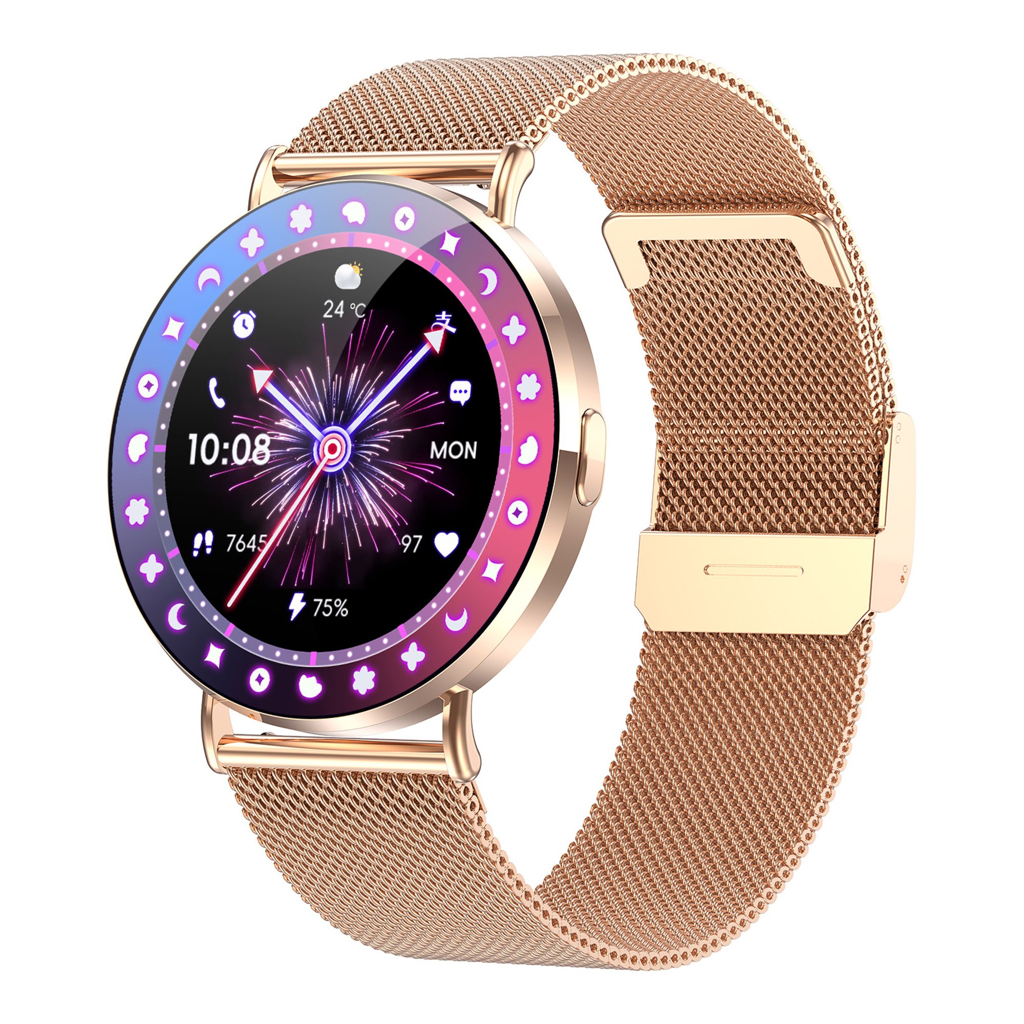 2024 New Fashion Mini ultra thin Lady smart watch X2 Blood Oxygen sport smart band reloj inteligente Women smart watches