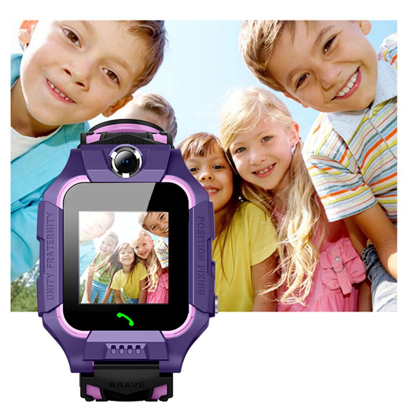 1.44'' Color Touch Screen Smart Phone Children LBS Tracking with Gps Smart Watch Con Chip CYX Waterproof Q19 Kids Smart Watch