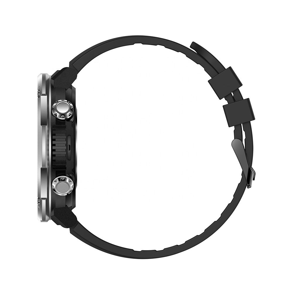 Qwatch Pro Smart Watch T30 BT Call IP68 Waterproof Heart Rate Fitness Tracker Sports Men 1.6 Inch Large Screen Round Smart Watch