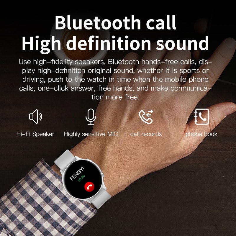 2024 new smart watch mc66 simple HD touch screen HD original sound new UI sports mode smart watch mc66 for men and women
