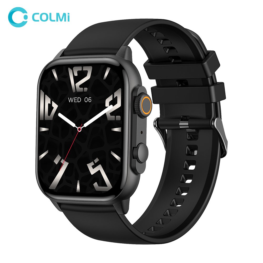 COLMI Smartwatch Men Full Touch Heart Rate Monitor IP67 Waterproof Fitness Tracker Neo plastic smart watch for female