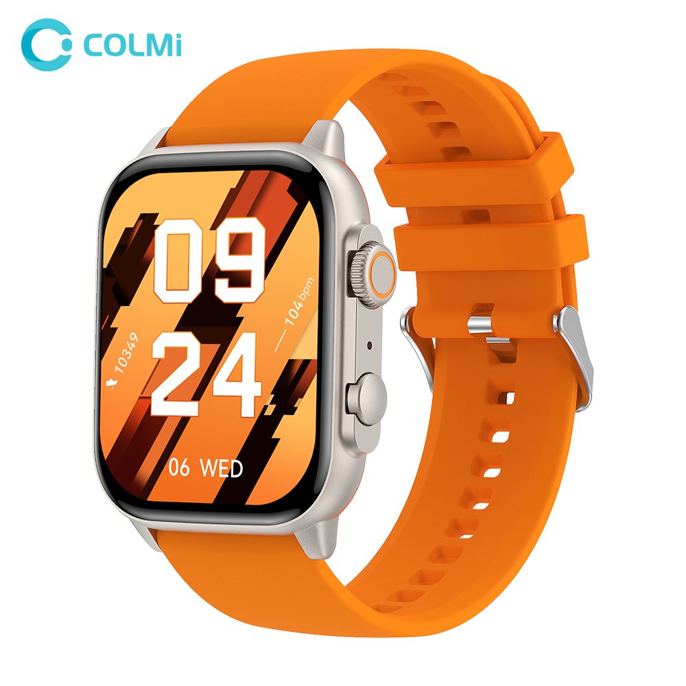 COLMI Smartwatch Men Full Touch Heart Rate Monitor IP67 Waterproof Fitness Tracker Neo plastic smart watch for female