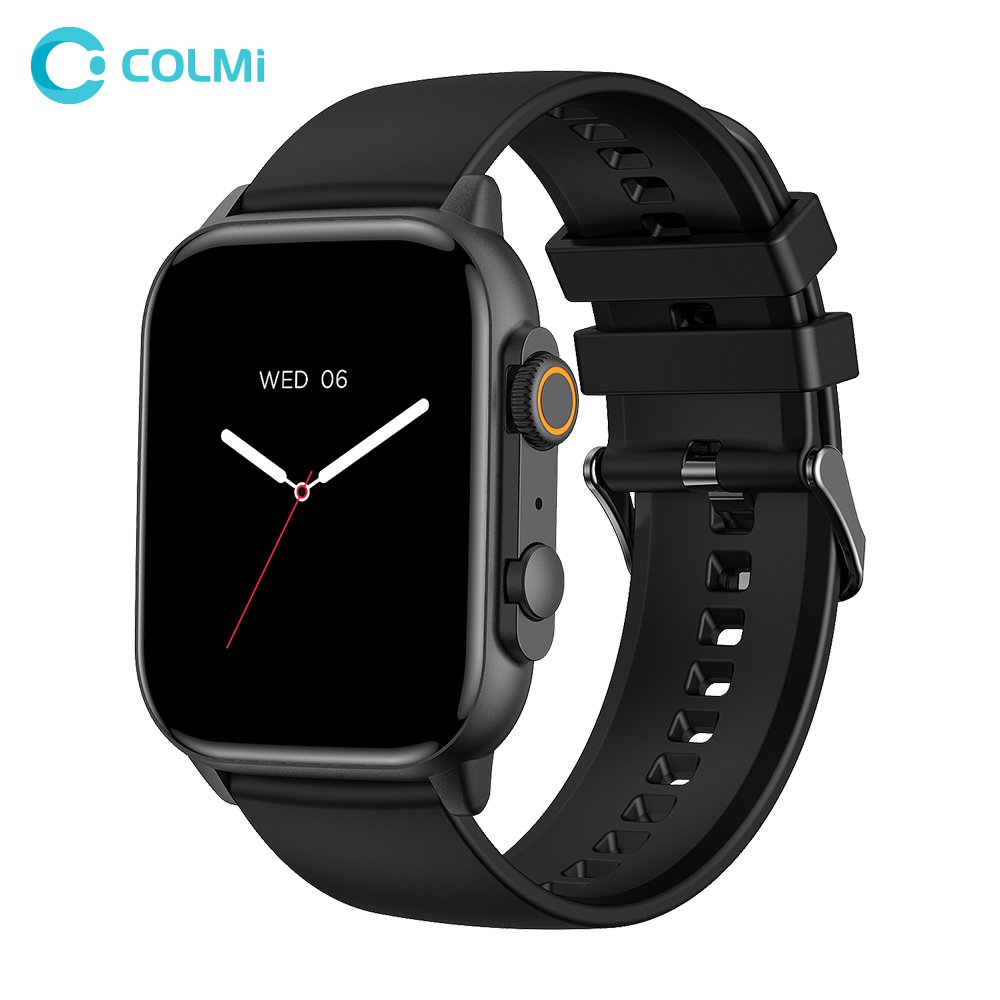 COLMI Smartwatch Men Full Touch Heart Rate Monitor IP67 Waterproof Fitness Tracker Neo plastic smart watch for female