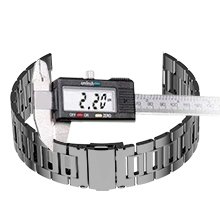 KeepWin Custom Metal Thin Watch strap Light Breathable Stainless Steel Smart Watch Bands for iWatch Band Series 87/6/5/4/3/2/1