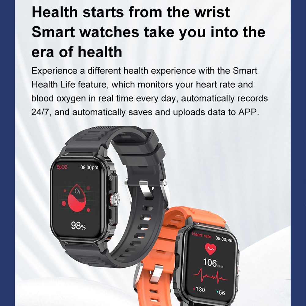 Rugged y1 smart watch 1.85inch outdoor sport men cofit app y1 smartwatch