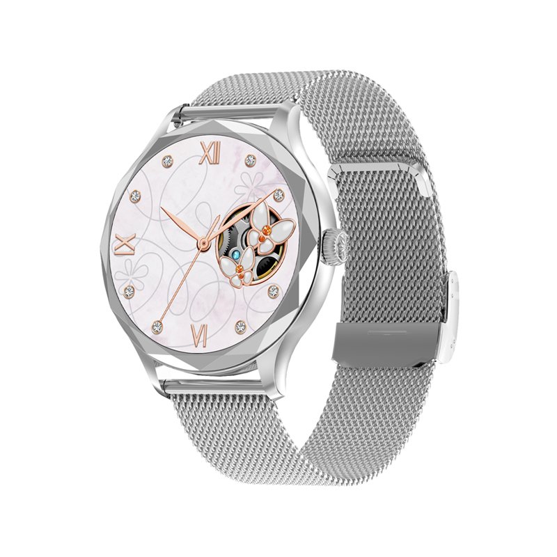 The Girl's Favorite Smart Watch DTS Diamond 1.3 Inch AMOLED BT Call Smart Wear Voice Assistant Fitness Bracelet