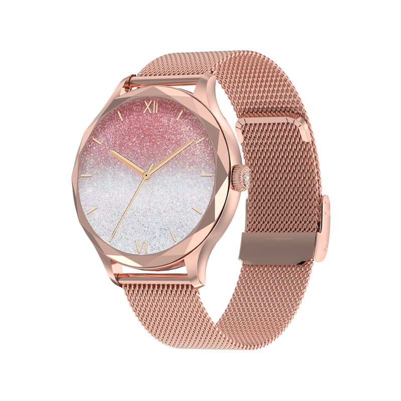 The Girl's Favorite Smart Watch DTS Diamond 1.3 Inch AMOLED BT Call Smart Wear Voice Assistant Fitness Bracelet
